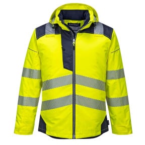 WARNSCHUTZPARKA PW3 GELB MARINE - PORTWEST