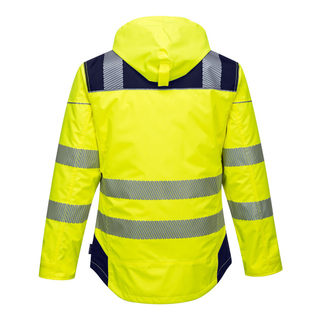 PARKA HV PW3JAUNE MARINE - PORTWEST