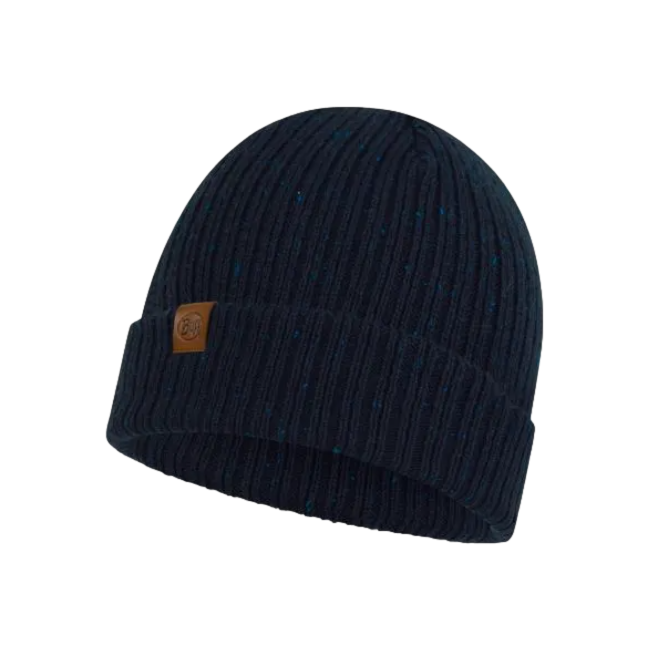 GEBREIDE MUTS KORT NIGHT BLUE - Buff