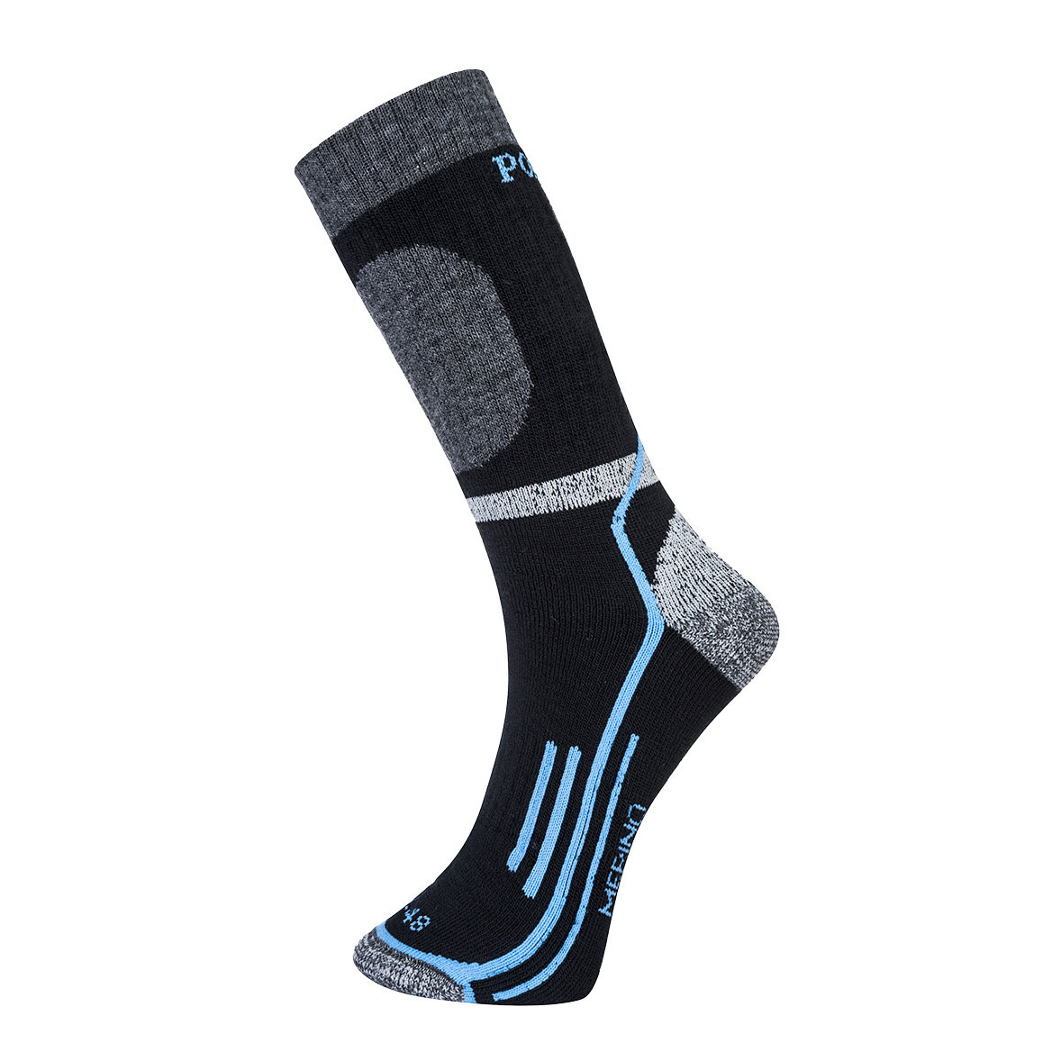 CHAUSSETTES DE TRAVAIL MI-HAUTES ALMER NOIR P43-46 LOT DE 3 PAIRES NORTH WAYS
