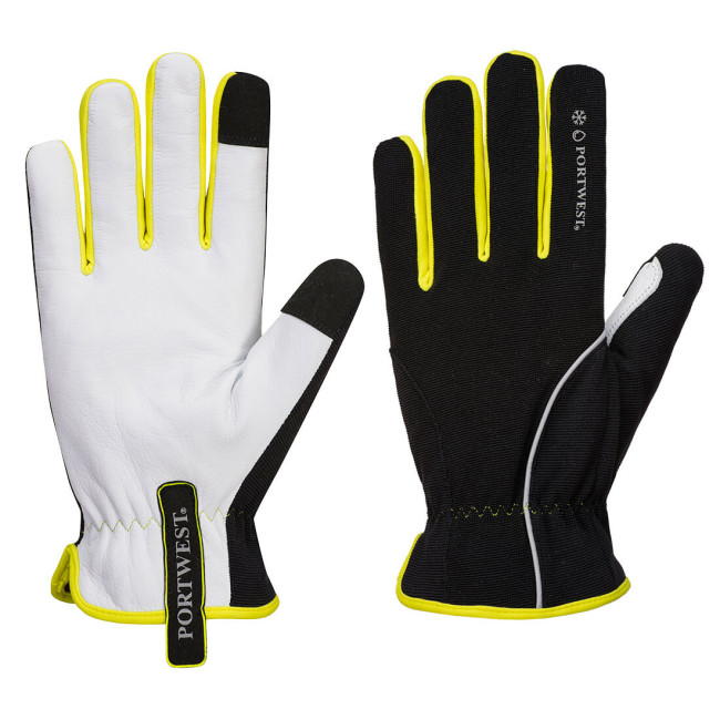 GANT HIVER PW3 NOIR JAUNE - PORTWEST