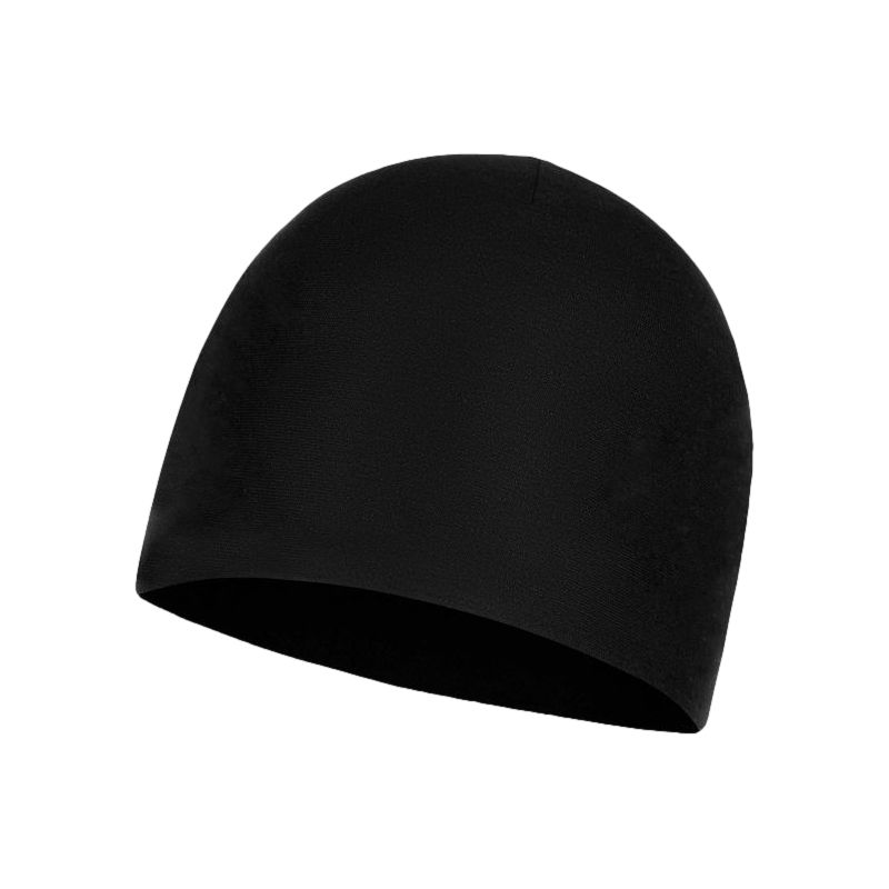 ECOSTRETCH BEANIE SOLID BLACK - Buff - Vetsecurite.com