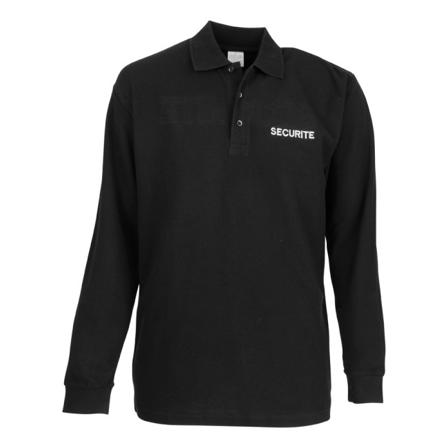 SECURITY polo lange mouwen