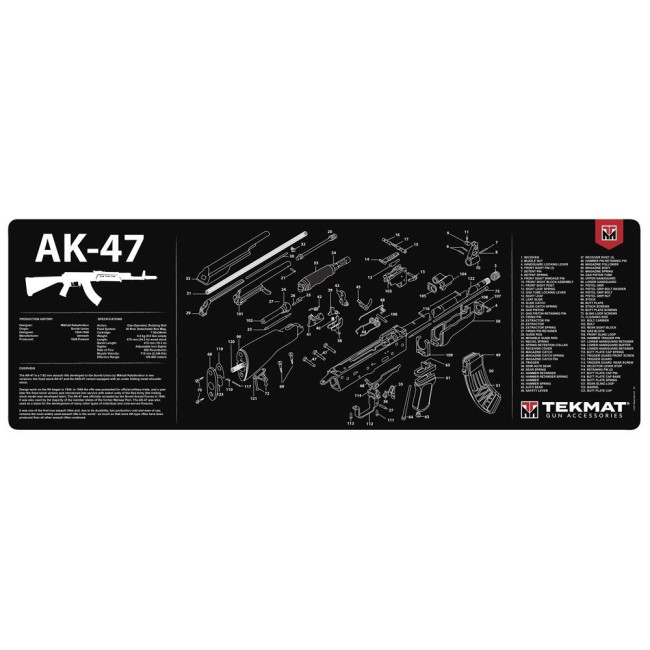 TAPIS DE DEMONTAGE POUR FUSIL AK-47 30x91cm - Tekmat
