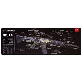 ULTRA DEMONTAGEMATTE VOOR AR-15 3D WEERGAVE 38X111CM - Tekmat