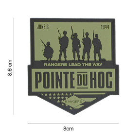 Patch 3D PVC Pointe du Hoc - 101 Inc
