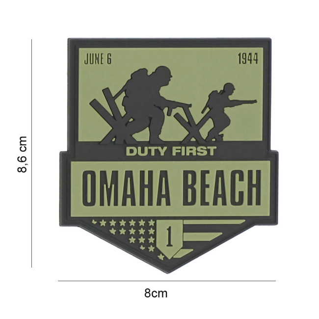 Patch 3D PVC Omaha Beach - 101 Inc
