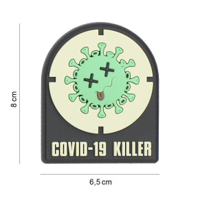 3D PVC Patch Covid-19 Killer - 101 Inc