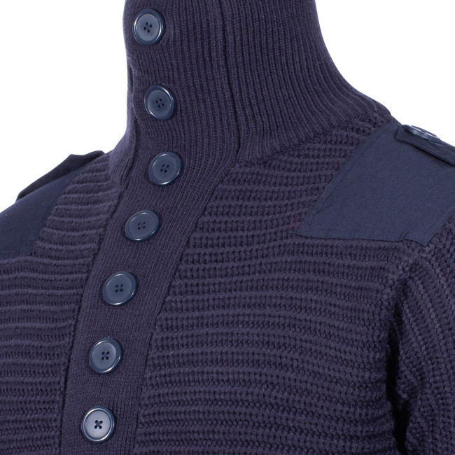 Sweter alpejski granatowy - Brandit