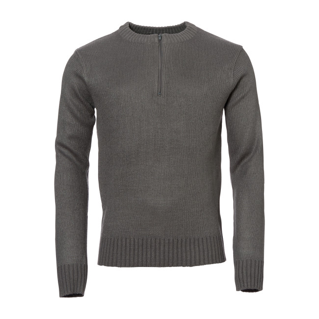 Sweter wojskowy antracytowy - Brandit