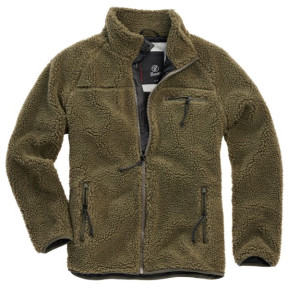 Veste polaire à capuche olive - Brandit