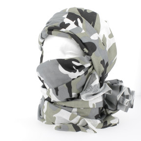 Shemagh stedelijke camouflage grijs - CityGuard