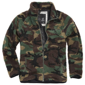 Fleece jas met capuchon woodland - Brandit