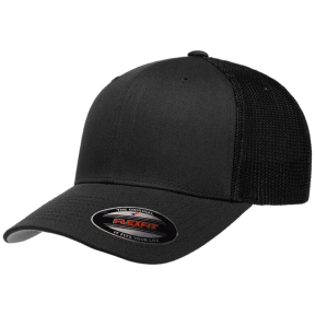 Schwarze Flexfit Mesh Cap - Brandit