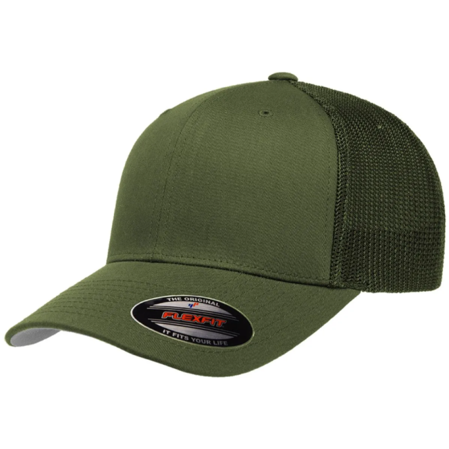Flexfit pet mesh groen - Brandit