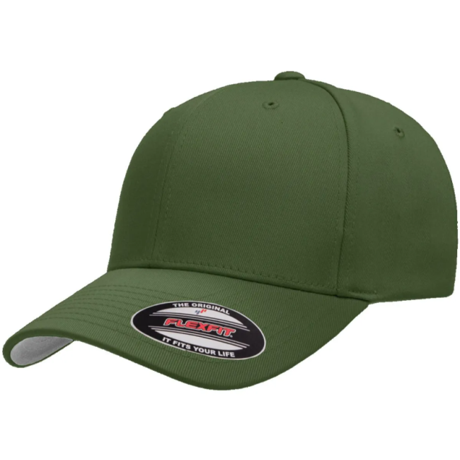 Casquette Flexfit olive - Brandit