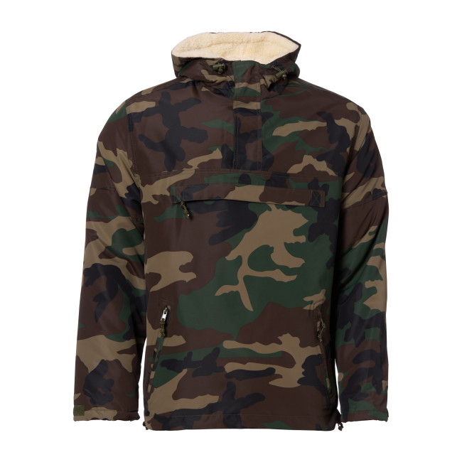 Windbreaker sherpa woodland - Brandit
