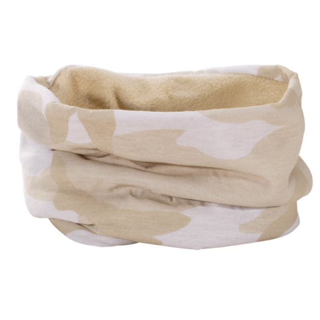 Fleece nekwarmer zand - Brandit