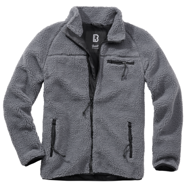 Fleecejacke anthrazit - Brandit