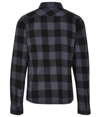 Chemise à carreaux gris/noir - Brandit