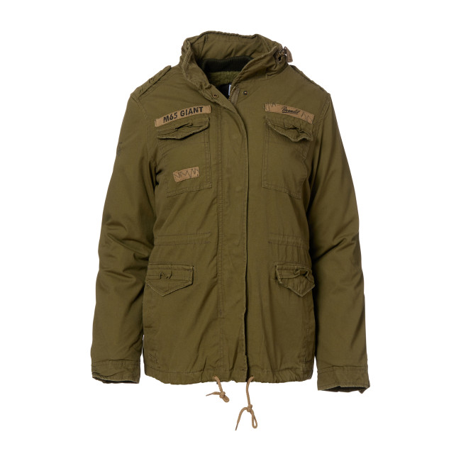 Militärjacke für Damen M65 Giant Olivgrün - Brandit