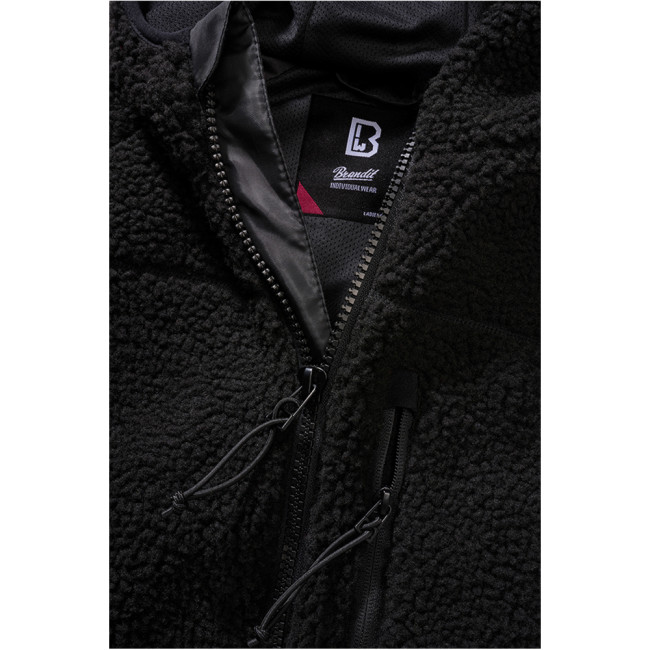 Veste femme polaire à capuche noir - Brandit