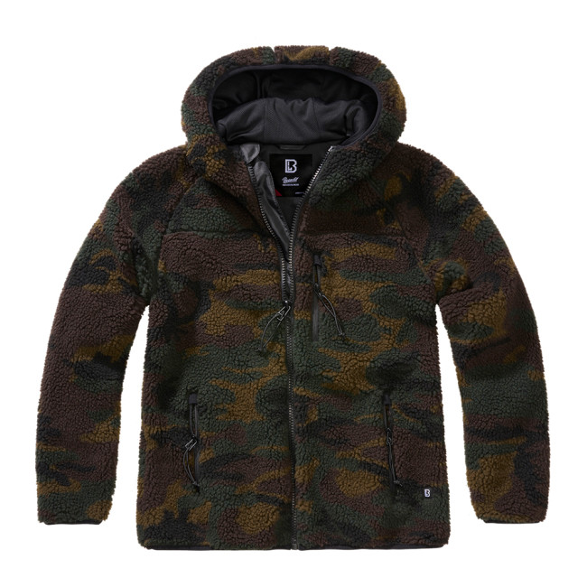 Kurtka damska polar z kapturem woodland - Brandit