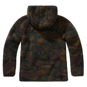 Damen Fleecejacke mit Kapuze woodland - Brandit