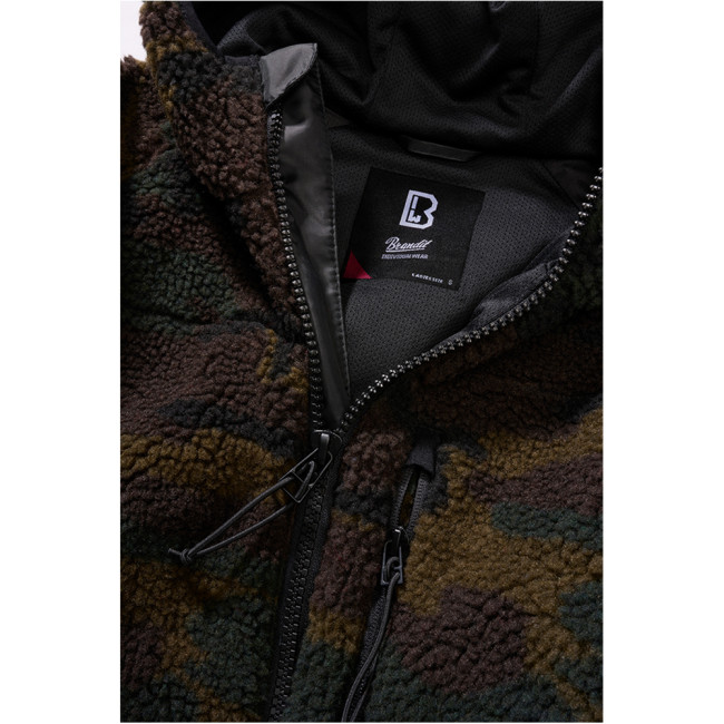 Dames fleece vest met capuchon woodland - Brandit