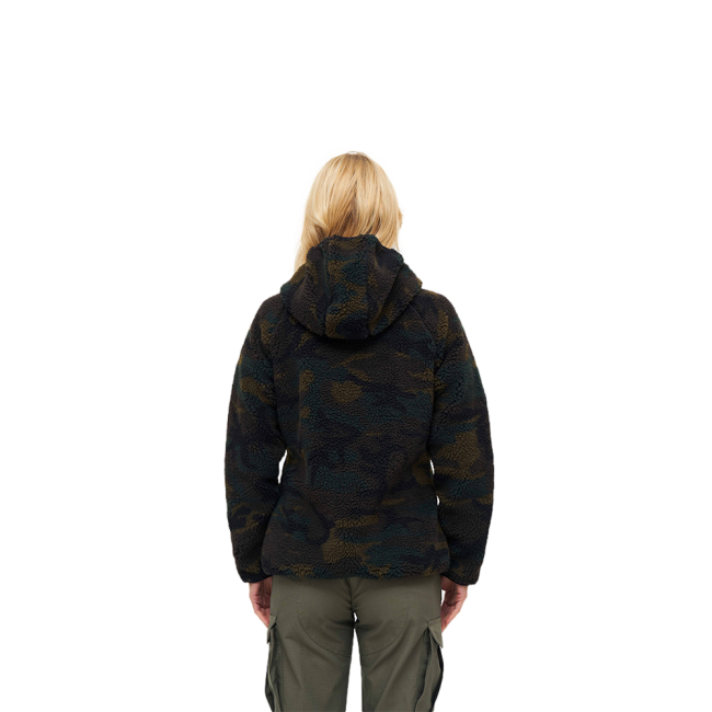 Kurtka damska polar z kapturem woodland - Brandit