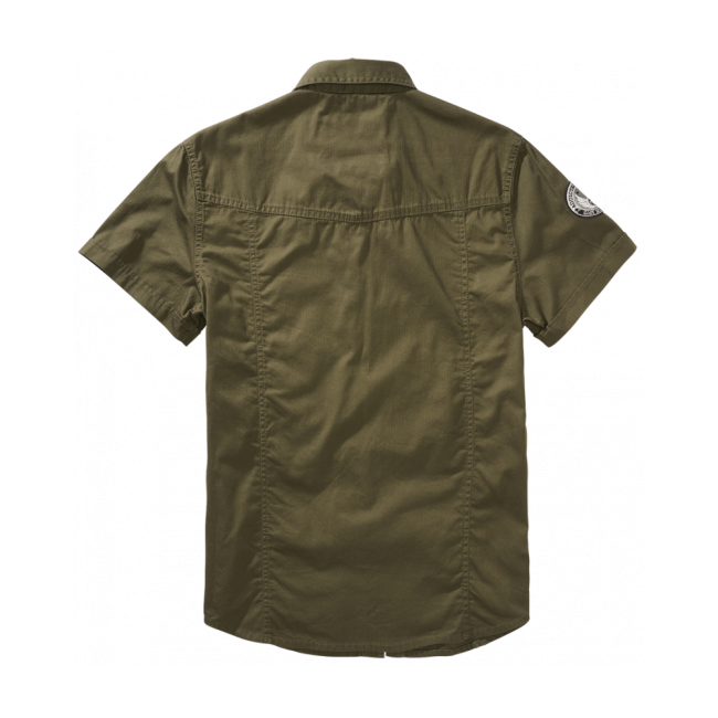 Korte mouwen shirt Luis vintage olive - Brandit