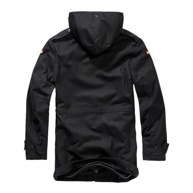 BW Flaggenparka schwarz - Brandit