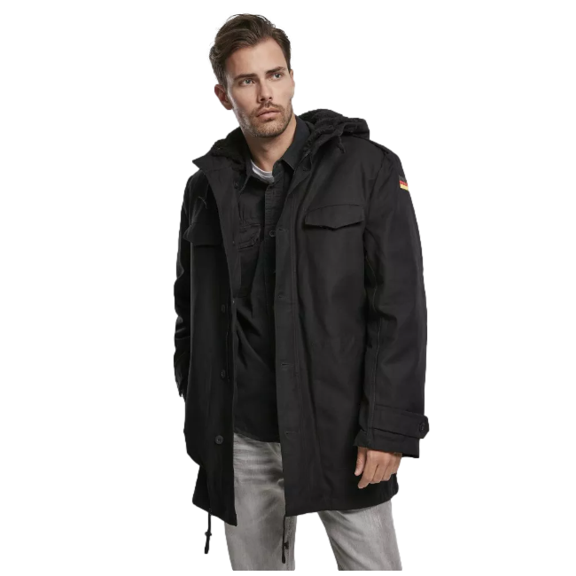BW Flaggenparka schwarz - Brandit