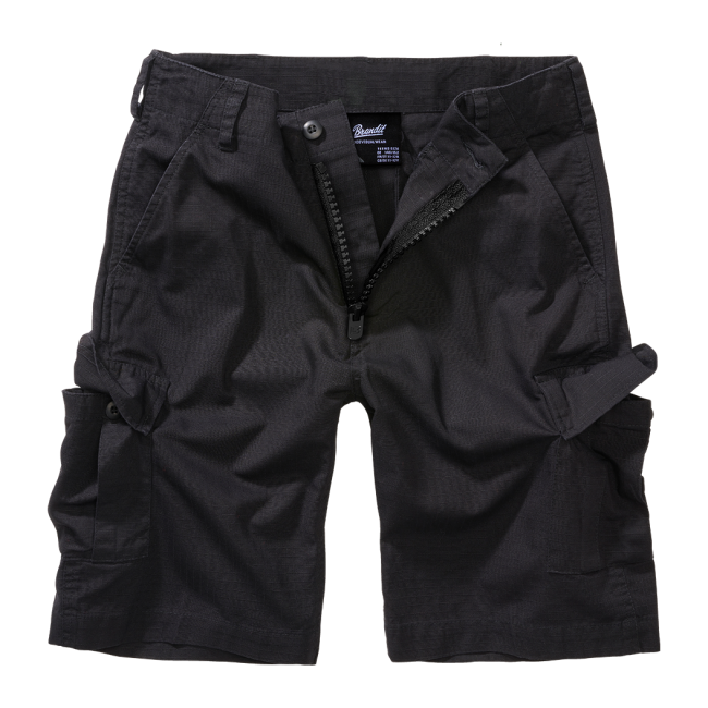Kinder short BDU Ripstop zwart - Brandit