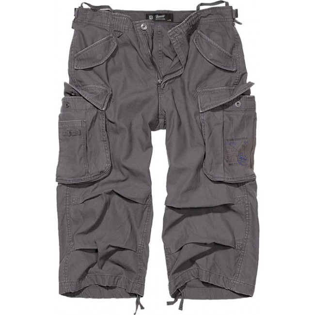 Vintage industrie 3/4 short antraciet - Brandit