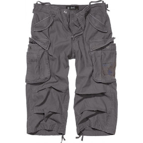 Szorty vintage industrie 3/4 antracytowe - Brandit