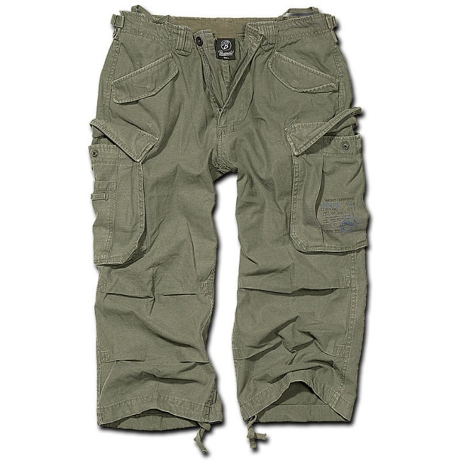 Short industrie vintage 3/4 olive - Brandit