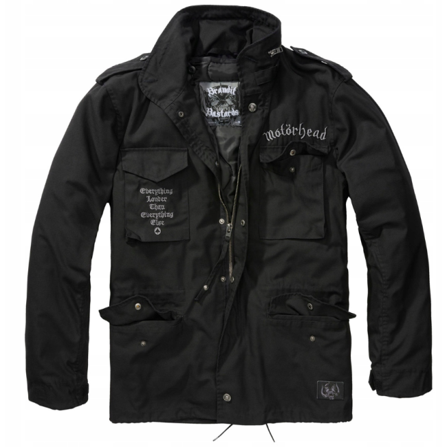 Motorhead M65 Jacke schwarz - Brandit