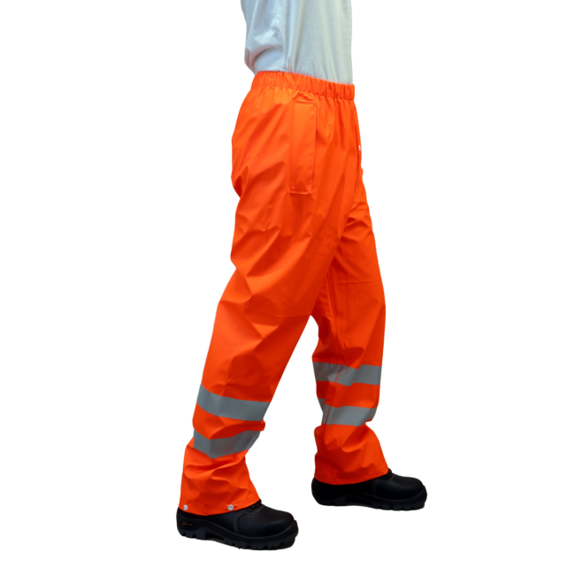Regenhose HV neonorange - Delta plus