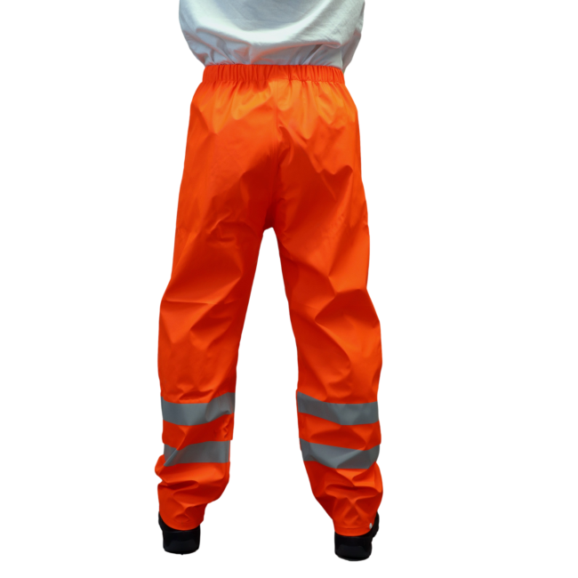 Pantalon de pluie HV orange fluo - Delta plus