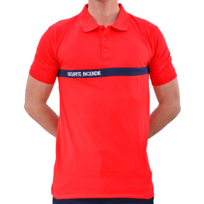 Feuerwehr-Poloshirt - Rot - CityGuard