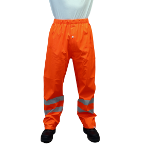 Pantalon de pluie HV orange fluo - Delta plus