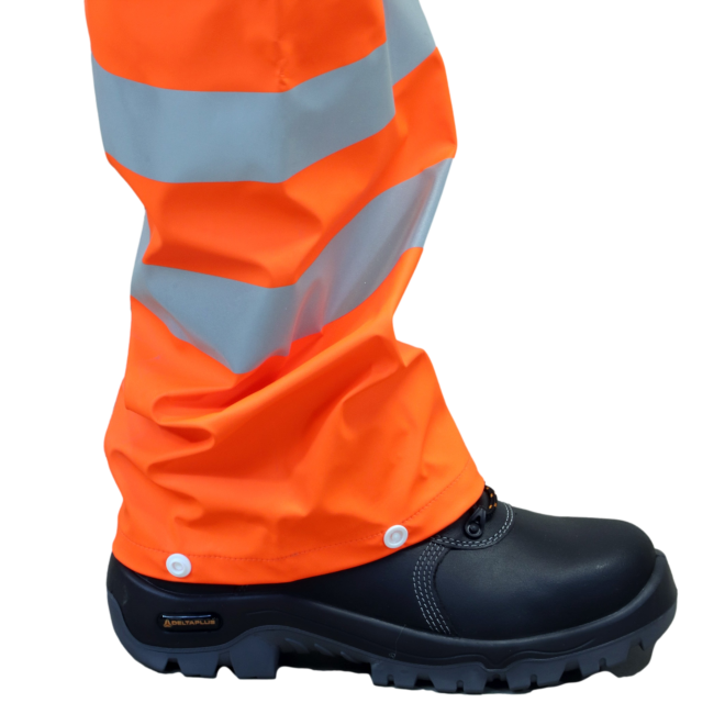 Regenbroek HV fluor oranje - Delta plus