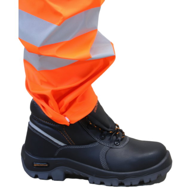 Pantalon de pluie HV orange fluo - Delta plus