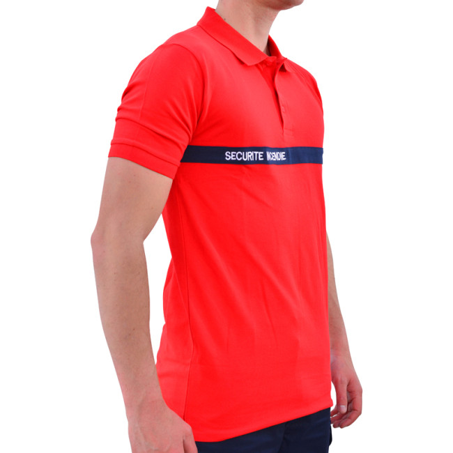 Feuerwehr-Sicherheits-Poloshirt - CityGuard