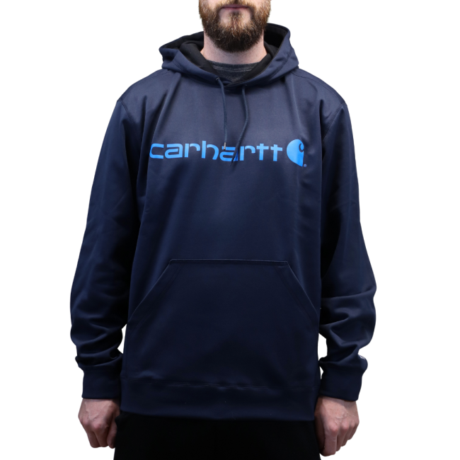 Technischer Kapuzenpullover Force Extremes Marineblau - Carhartt