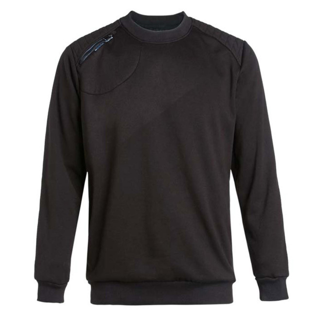 SWEAT COL ROND LEON NOIR - North Ways