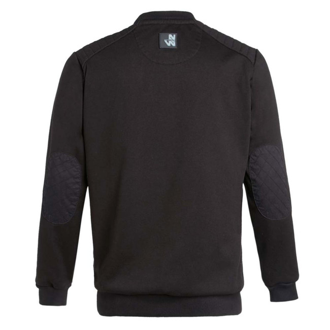 SWEAT COL ROND LEON NOIR - North Ways