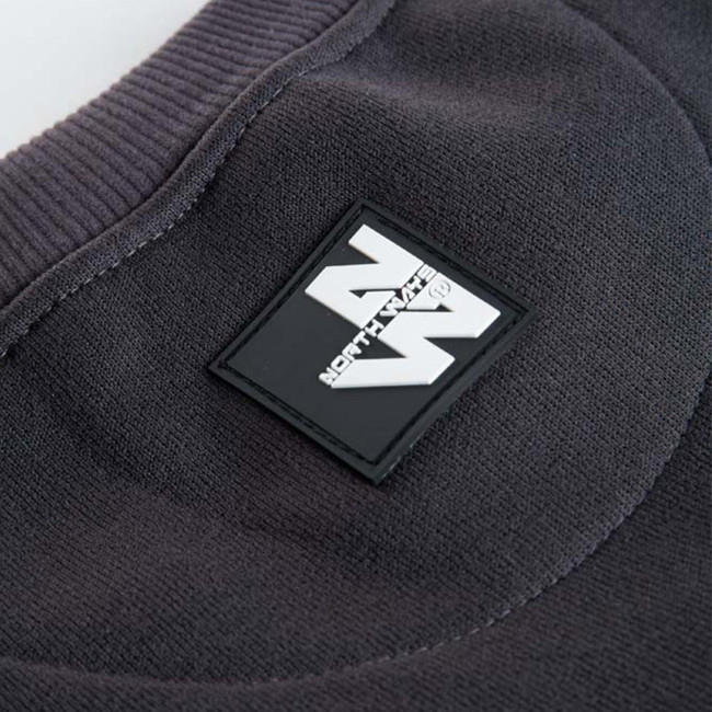 SWEATSHIRT RONDE HALS LEON GRIJS - North Ways