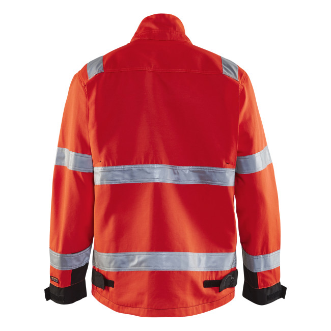 Veste haute visibilité rouge fluo/noir 4064 - Blaklader
